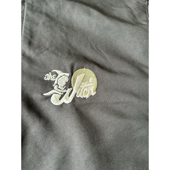 Nike Women's Embroidered “ The Witch” Windbreaker Jacket Black M Golf Run Hiking - Picture 2 of 8